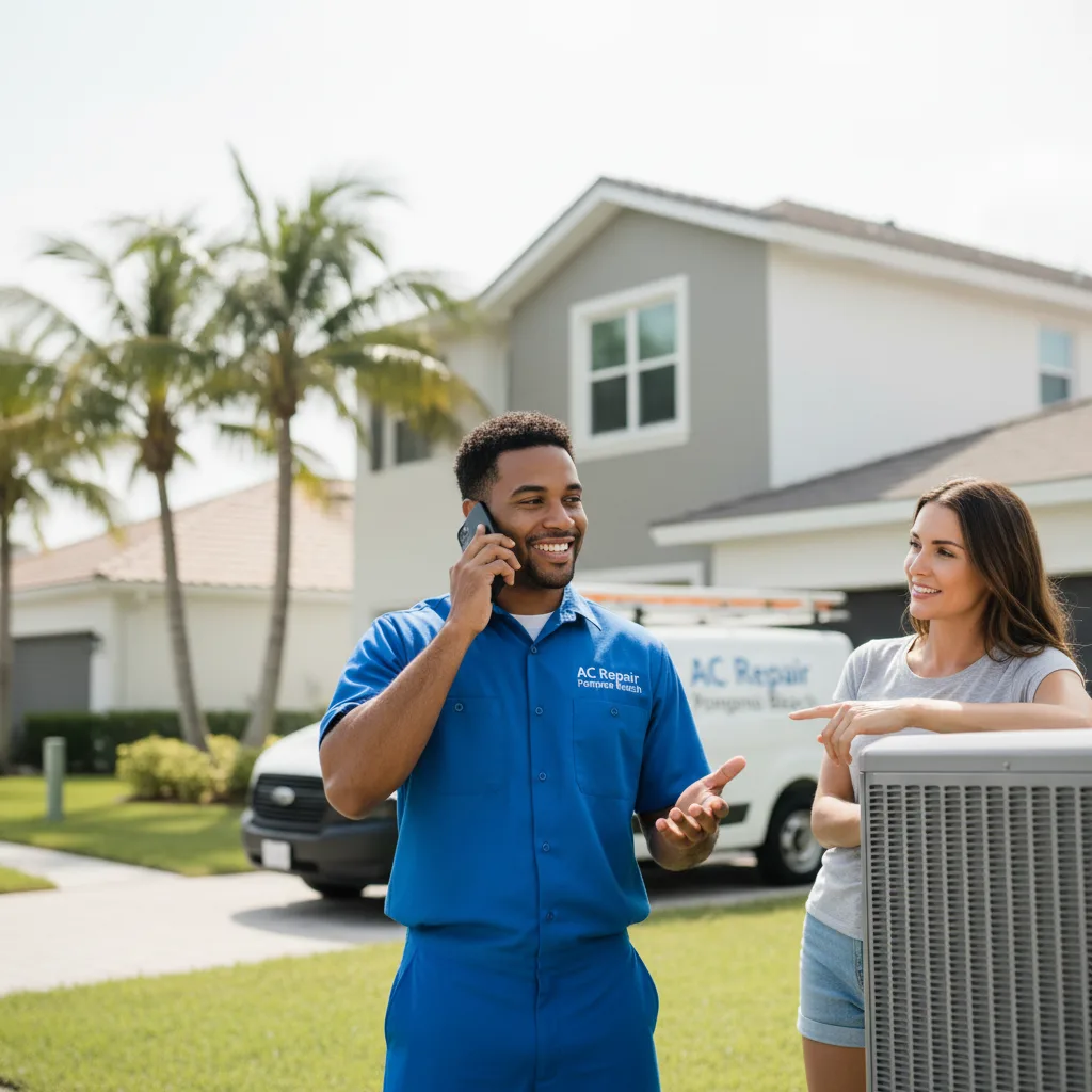 AC Repair Pompano Beach customer support in Piffard
